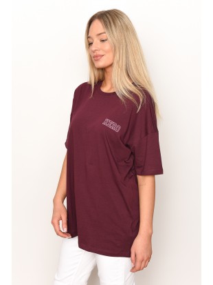 Bordiniai marškinėliai moterims, Only, drabužių parduotuvės