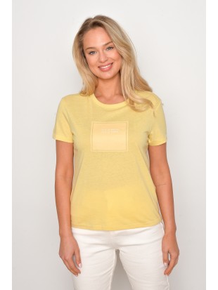 Geltoni marškinėliai moterims, Jacqueline de yong, drabužių išpardavimas internetu