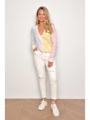 Balti džinsai moterims, drabužiai internetu