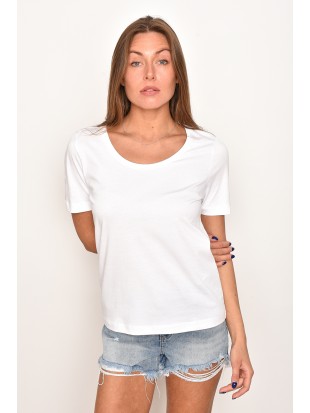 Balti marškinėliai moterims, Selected Femme, drabužių išpardavimas