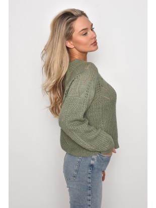 Žalios spalvos megztinis, pieces drabužiai